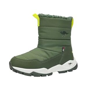 KangaROOS Unisex Kinder K-fr Floki Rtx Schneestiefel, Olive Limetta, 40 EU KangaROOS Unisex Kinder K-fr Floki Rtx Schneestiefel, Olive Limetta, 40 EU