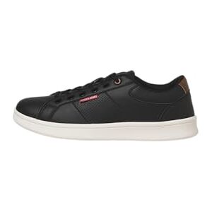 JACK & JONES Herren Jfwlennox Pu Sneaker, Anthracite, 40 EU JACK & JONES Herren Jfwlennox Pu Sneaker, Anthracite, 40 EU
