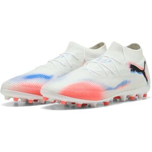 Puma Future 8 Pro Mg Unisex-Fußballschuh, Weiß, Schwarz, leuchtendes Rot, 44.5 EU Puma Future 8 Pro Mg Unisex-Fußballschuh, Weiß, Schwarz, leuchtendes Rot, 44.5 EU