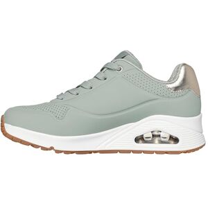 Skechers Damen UNO Golden Air Turnschuhe, Sage Durabuck/Silver Trim, 37 EU Skechers Damen UNO Golden Air Turnschuhe, Sage Durabuck/Silver Trim, 37 EU