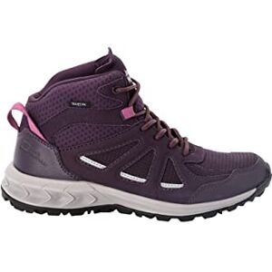 Jack Wolfskin Damen Woodland 2 Texapore Mid Walking Schuh, Purple Phantom, 37 EU Jack Wolfskin Damen Woodland 2 Texapore Mid Walking Schuh, Purple Phantom, 37 EU