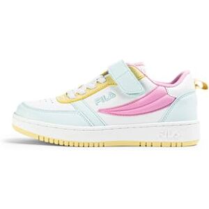 FILA Kinder Unisex Sneaker REGA im Basketball-Stil, Mehrfarbig (Soothing Sea-Prism Pink), 33 FILA Kinder Unisex Sneaker REGA im Basketball-Stil, Mehrfarbig (Soothing Sea-Prism Pink), 33