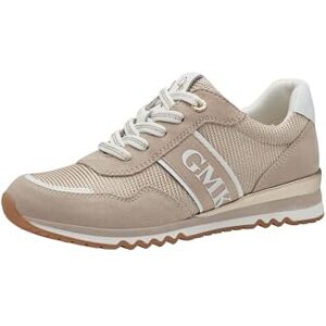 MARCO TOZZI by Guido Maria Kretschmer Damen Sneaker flach mit Schnürsenkeln Modern, Beige (Dune Comb), 37 EU MARCO TOZZI by Guido Maria Kretschmer Damen Sneaker flach mit Schnürsenkeln Modern, Beige (Dune Comb), 37 EU