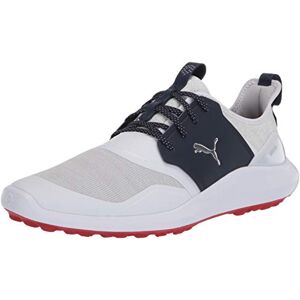 Puma Golf Herren Ignite Nxt Lace Golfschuh, White- Silver Peacoat, 44.5 EU Puma Golf Herren Ignite Nxt Lace Golfschuh, White- Silver Peacoat, 44.5 EU