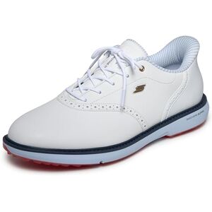 Skechers Go Prestige SL Herren Golfschuhe, wasserdicht, mit Spikes, Weiß/Marineblau/Rot, Größe 45 Skechers Go Prestige SL Herren Golfschuhe, wasserdicht, mit Spikes, Weiß/Marineblau/Rot, Größe 45