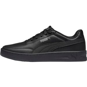 Puma Unisex Court Classic Clean Sneaker, Schwarz Schwarz, 44.5 EU Puma Unisex Court Classic Clean Sneaker, Schwarz Schwarz, 44.5 EU