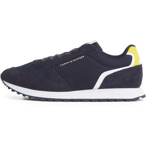 Tommy Hilfiger Herren Runner Sneaker New Eva Mix Sportlich, Blau (Desert Sky), 42 Tommy Hilfiger Herren Runner Sneaker New Eva Mix Sportlich, Blau (Desert Sky), 42