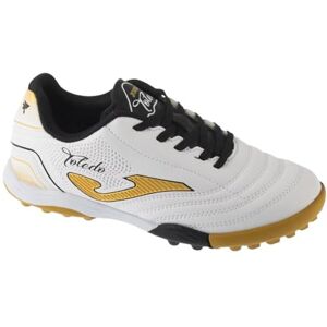 Joma Toledo Jr 2502 TF TOJW2502TF, Boy Turf Football Trainers, White, 32 EU Joma Toledo Jr 2502 TF TOJW2502TF, Boy Turf Football Trainers, White, 32 EU