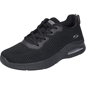 Skechers Damen Squad Air Encuentro Cercano Sneaker, Black Engineered Knit, 40 EU Skechers Damen Squad Air Encuentro Cercano Sneaker, Black Engineered Knit, 40 EU