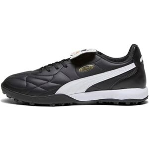 Puma Unisex King Top Tt Fußballschuhe, Black White Gold, 38.5 EU Puma Unisex King Top Tt Fußballschuhe, Black White Gold, 38.5 EU