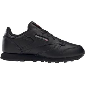 Reebok Classic Leather Jungen Sneaker, Black 1, 31 EU Reebok Classic Leather Jungen Sneaker, Black 1, 31 EU