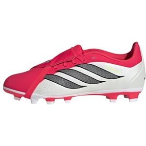 Adidas Unisex Kinder Predator Club Fold-Over Tongue Firm Ground/Multi Ground Football Boots Kids, Lucid red/core Black/FTWR White, 33 EU Adidas Unisex Kinder Predator Club Fold-Over Tongue Firm Ground/Multi Ground Football Boots Kids, Lucid red/core Black/FTWR White, 33 EU