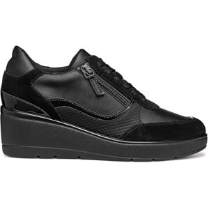 Geox Damen D Ilde Sneaker, Schwarz, 39 EU Geox Damen D Ilde Sneaker, Schwarz, 39 EU