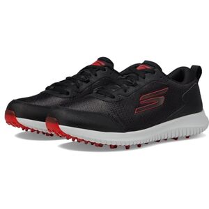 Skechers Leichter Herren-Golfschuh Max Fairway 4 ohne Spikes, Schwarz/Rot, 9 Wide Skechers Leichter Herren-Golfschuh Max Fairway 4 ohne Spikes, Schwarz/Rot, 9 Wide