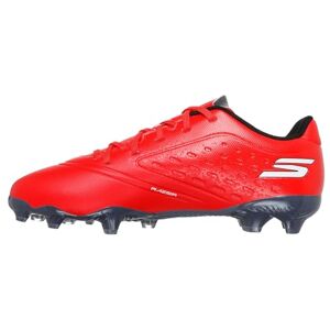 Skechers Razor 1.5 Jr Youth FG Running Boots-Boys Football Cleats Fußballschuhe, synthetischer Rand, Rot und Schwarz, Größe 33,5 EU Skechers Razor 1.5 Jr Youth FG Running Boots-Boys Football Cleats Fußballschuhe, synthetischer Rand, Rot und Schwarz, Größe 33,5 EU