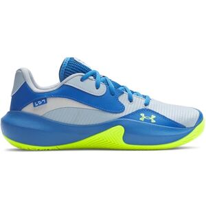 Under Armour Unisex Lockdown 7 Low, leichter Basketball Schuh, robuste Sportschuhe für Outdoor- und Hallensport, atmungsaktive Turnschuhe,Blue Calm / Blue Atlantis / High Vis Yellow,47 Under Armour Unisex Lockdown 7 Low, leichter Basketball Schuh, robuste Sportschuhe für Outdoor- und Hallensport, atmungsaktive Turnschuhe,Blue Calm / Blue Atlantis / High Vis Yellow,47