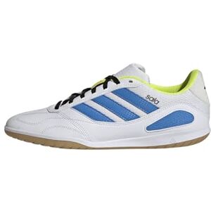 Adidas Unisex Super Sala Competition Iii Indoor Football Shoes, FTWR White/Lucid Ray Blue/Solar Yellow, 42 2/3 EU Adidas Unisex Super Sala Competition Iii Indoor Football Shoes, FTWR White/Lucid Ray Blue/Solar Yellow, 42 2/3 EU