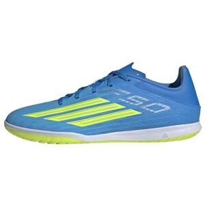 Adidas Unisex F50 Club Indoor Football Shoes, Lucid Ray Blue/Team solar Yellow 2/Lucid Aquamarine, 43 1/3 EU Adidas Unisex F50 Club Indoor Football Shoes, Lucid Ray Blue/Team solar Yellow 2/Lucid Aquamarine, 43 1/3 EU