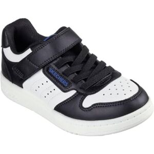 Skechers Jungen Quick Street Sneaker, Schwarz Weiß, 24 EU Skechers Jungen Quick Street Sneaker, Schwarz Weiß, 24 EU