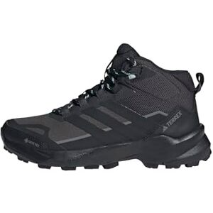 Adidas Damen Terrex Skychaser Ax5 Mid Gore-Tex Hiking Shoes, Carbon/Core Black/Semi Flash Aqua, 41 1/3 EU Adidas Damen Terrex Skychaser Ax5 Mid Gore-Tex Hiking Shoes, Carbon/Core Black/Semi Flash Aqua, 41 1/3 EU