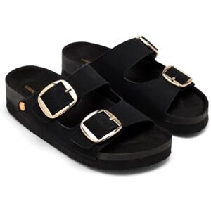 GIOSEPPO Cedarburg Sandalen mit Schnallen, Schwarz, 37 EU GIOSEPPO Cedarburg Sandalen mit Schnallen, Schwarz, 37 EU