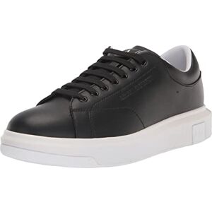 Giorgio Armani Herren Men's, Basic, Back Extended Logo, Black Sneaker, 45 EU Giorgio Armani Herren Men's, Basic, Back Extended Logo, Black Sneaker, 45 EU