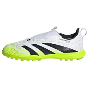 Adidas Unisex League Laceless Turf Football Boots Kids White 4.5 Adidas Unisex League Laceless Turf Football Boots Kids White 4.5