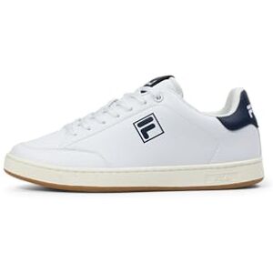 FILA Herren Sneaker COURTBAY mit Cupsohle, Weiß (White- Navy-Marshmallow), 43 FILA Herren Sneaker COURTBAY mit Cupsohle, Weiß (White- Navy-Marshmallow), 43