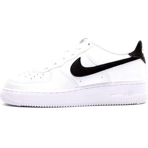 NIKE Air Force 1 (GS), niedrige Turnschuhe für Kinder und Jugendliche, Weiß, Schwarz, Weiß, 40 EU NIKE Air Force 1 (GS), niedrige Turnschuhe für Kinder und Jugendliche, Weiß, Schwarz, Weiß, 40 EU