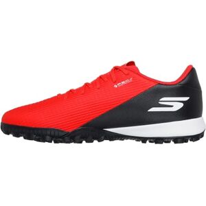 Skechers SKX_2 Academy TF Turf Herren-Fußballschuhe, leicht, präzise Kontrolle, roter Synthetik/schwarzer Rand, Größe 44 Skechers SKX_2 Academy TF Turf Herren-Fußballschuhe, leicht, präzise Kontrolle, roter Synthetik/schwarzer Rand, Größe 44