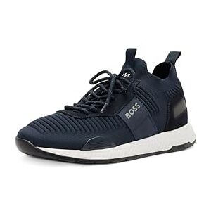 Boss Herren Mesh Mix Running Sneakers Sneaker, Sky Captain Navy, 42 EU Boss Herren Mesh Mix Running Sneakers Sneaker, Sky Captain Navy, 42 EU
