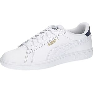 Puma Smash 3.0 L Unisex Sneaker , White Navy Gold, 46 EU Puma Smash 3.0 L Unisex Sneaker , White Navy Gold, 46 EU