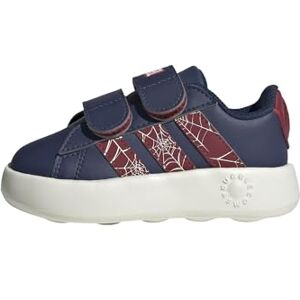 Adidas Unisex Baby Marvel Spider-MAN Grand Court Shoes Infants, Dark Blue/Active Maroon/Off White, 24 EU Adidas Unisex Baby Marvel Spider-MAN Grand Court Shoes Infants, Dark Blue/Active Maroon/Off White, 24 EU
