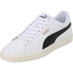 Puma Smash 3.0 L Unisex Sneaker , White Black Gold Frosted Ivory, 38 EU Puma Smash 3.0 L Unisex Sneaker , White Black Gold Frosted Ivory, 38 EU