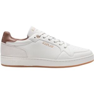 Replay Herren Cupsole Sneaker, Off White Cuoio (Mehrfarbig), 44 Replay Herren Cupsole Sneaker, Off White Cuoio (Mehrfarbig), 44