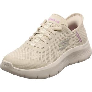 Skechers Damen Go Walk Flex Grand Entry Sneaker, Off White Textile Trim, 37.5 EU Weit Skechers Damen Go Walk Flex Grand Entry Sneaker, Off White Textile Trim, 37.5 EU Weit