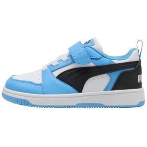 Puma Rebound V6 LO AC+ PS Sneaker, Team Light Blue Black White, 36.5 EU Child, Team Hellblau Schwarz Weiß, 34 EU Puma Rebound V6 LO AC+ PS Sneaker, Team Light Blue Black White, 36.5 EU Child, Team Hellblau Schwarz Weiß, 34 EU