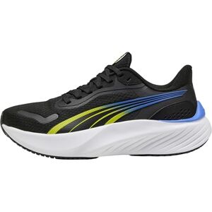 Puma Pounce Lite Jr Kids Indoor Trainers 401512 11 Black-Lime Sapphire Puma Pounce Lite Jr Kids Indoor Trainers 401512 11 Black-Lime Sapphire