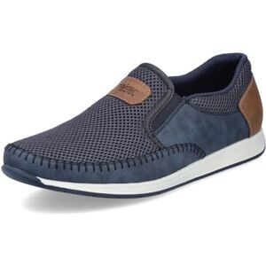 Rieker Herren Low-Top Sneaker 11954, Männer Halbschuhe,Turnschuhe,Laufschuhe,straßenschuhe,Strassenschuhe,Sportschuhe,blau (14),42 EU / 8 UK Rieker Herren Low-Top Sneaker 11954, Männer Halbschuhe,Turnschuhe,Laufschuhe,straßenschuhe,Strassenschuhe,Sportschuhe,blau (14),42 EU / 8 UK