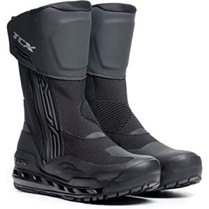 TCX CLIMA 2 SURROUND GORE-TEX, Motorrad-Touring-Stiefel, Mann, Schwarz/Dunkelgrau, 46 TCX CLIMA 2 SURROUND GORE-TEX, Motorrad-Touring-Stiefel, Mann, Schwarz/Dunkelgrau, 46