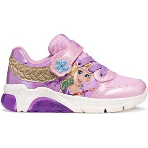 Geox JUNIOR Girl J FADINLIGHT Girl B Sneakers PINK/DK Lilac 26_EU Geox JUNIOR Girl J FADINLIGHT Girl B Sneakers PINK/DK Lilac 26_EU
