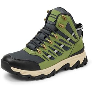 Amazon Essentials Herren Wasserdichter Wanderstiefel, Kohlegrau/Olivgrün, 45 EU Amazon Essentials Herren Wasserdichter Wanderstiefel, Kohlegrau/Olivgrün, 45 EU