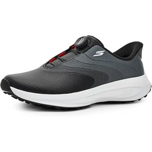 Skechers Go Herren-Golfschuh, wasserdicht, synthetisch, Twist-Fit-Zifferblatt, Spike-Weniger, Schwarz/Weiß, Größe 44 Skechers Go Herren-Golfschuh, wasserdicht, synthetisch, Twist-Fit-Zifferblatt, Spike-Weniger, Schwarz/Weiß, Größe 44