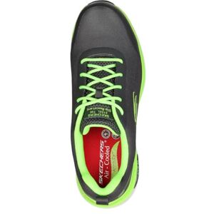 Skechers Herren Arch Fit Sr Ringstap Sneaker, Anthrazit/Limette, 47.5 EU Skechers Herren Arch Fit Sr Ringstap Sneaker, Anthrazit/Limette, 47.5 EU
