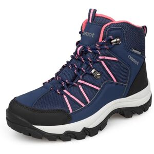 riemot Wanderschuhe Damen Trekkingschuhe rutschfeste Stiefeletten Outdoor Trekking Schuhe Hiking Boots Camping Backpacking Wanderstiefel Marineblau, gr.37 riemot Wanderschuhe Damen Trekkingschuhe rutschfeste Stiefeletten Outdoor Trekking Schuhe Hiking Boots Camping Backpacking Wanderstiefel Marineblau, gr.37
