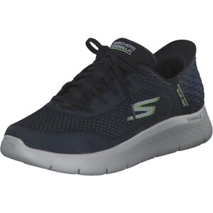 Skechers Herren Go Walk Flex New World Slip-On Sneaker, Marineblau und Limette, Textil/Synthetik, 40 EU Skechers Herren Go Walk Flex New World Slip-On Sneaker, Marineblau und Limette, Textil/Synthetik, 40 EU