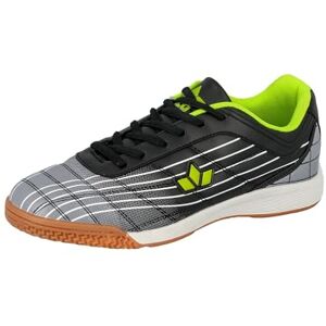 Lico Jungen Rockfield Hallenturnschuhe, Schwarz Grau Lemon, 35 EU Lico Jungen Rockfield Hallenturnschuhe, Schwarz Grau Lemon, 35 EU