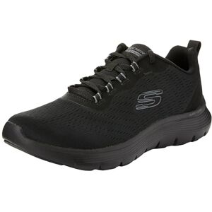 Skechers Damen Flex Appeal 5.0 New Path Low-Top-Sneaker, Black Mesh/Gray Trim, 37.5 EU Skechers Damen Flex Appeal 5.0 New Path Low-Top-Sneaker, Black Mesh/Gray Trim, 37.5 EU