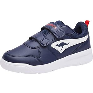 KangaROOS Unisex Kinder K-ICO V Sneaker, Dk Navy White, 31 EU KangaROOS Unisex Kinder K-ICO V Sneaker, Dk Navy White, 31 EU