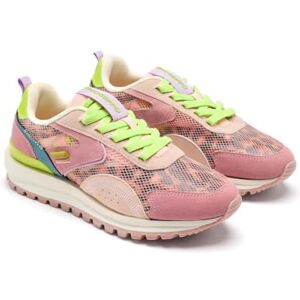 GIOSEPPO Cavendish Sneaker aus Leder und Netzstoff, Nude, 39 EU GIOSEPPO Cavendish Sneaker aus Leder und Netzstoff, Nude, 39 EU